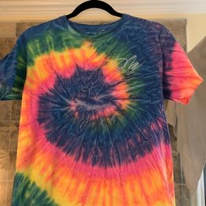 Jake Paul rainbow tie-dye t-shirt